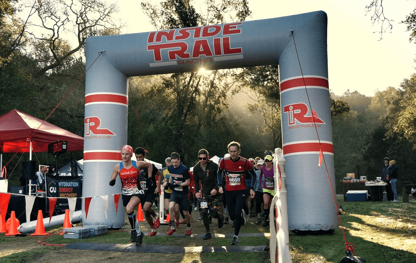 Inside Trail Race Start